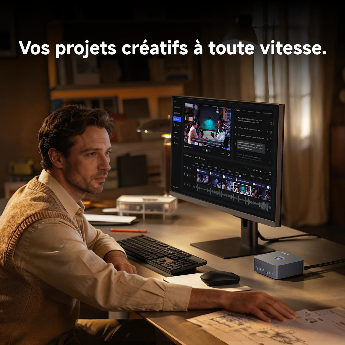 iX9 MAX Mini PC | Intel® Core™ Ultra 9 185H CPU.