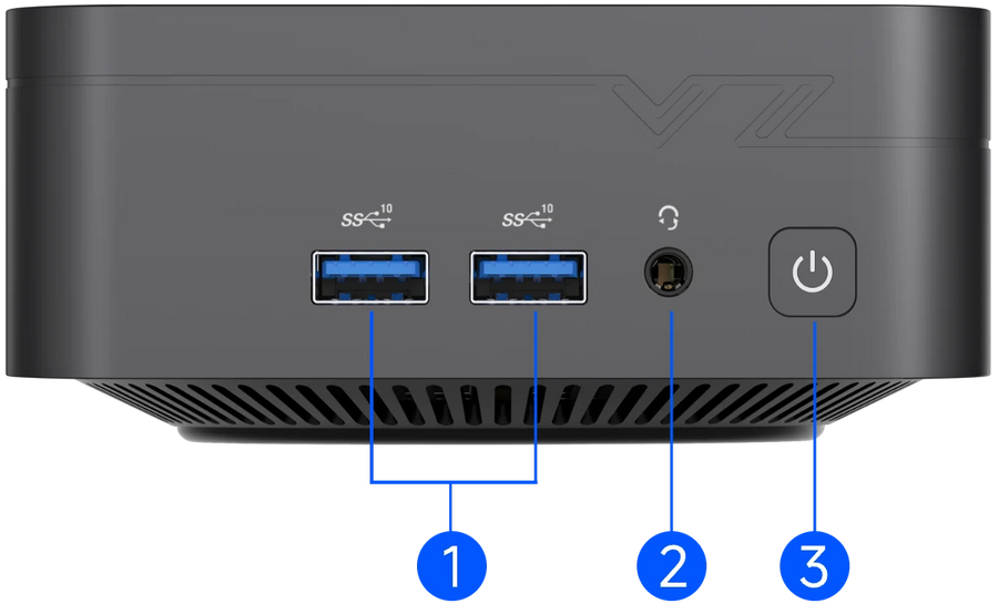 Vue de face du VZMORE iX7