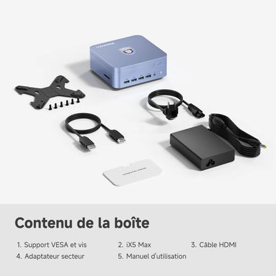 iX5 Max Mini PC | Intel® Core™ Ultra 5 125U