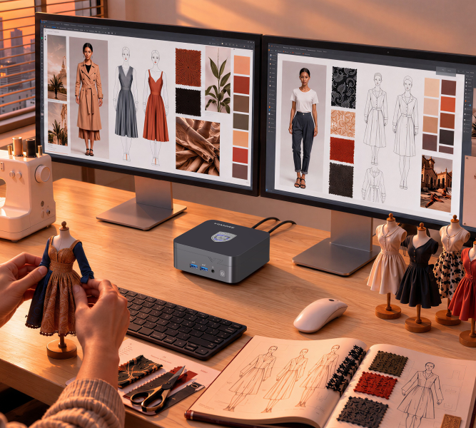 Retouchez vos photos avec précision dans Adobe Photoshop. Créez, montez et effectuez vos rendus vidéo en toute fluidité dans Adobe Premiere Pro ou DaVinci Resolve. De la première idée à l’exportation finale, profitez de toute la puissance nécessaire pour créer sans ralentissement.